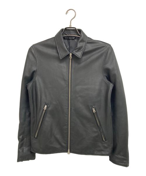 TAKEO KIKUCHI（タケオキクチ）TAKEO KIKUCHI (タケオキクチ) シープレザージャケット ブラック サイズ:下記参照の古着・服飾アイテム
