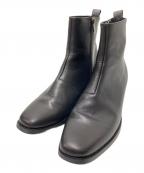 TAKEO KIKUCHIタケオキクチ）の古着「サイドジップブーツ」｜ブラック