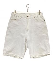 LEVI'S（リーバイス）の古着「デニムハーフパンツ」｜ホワイト