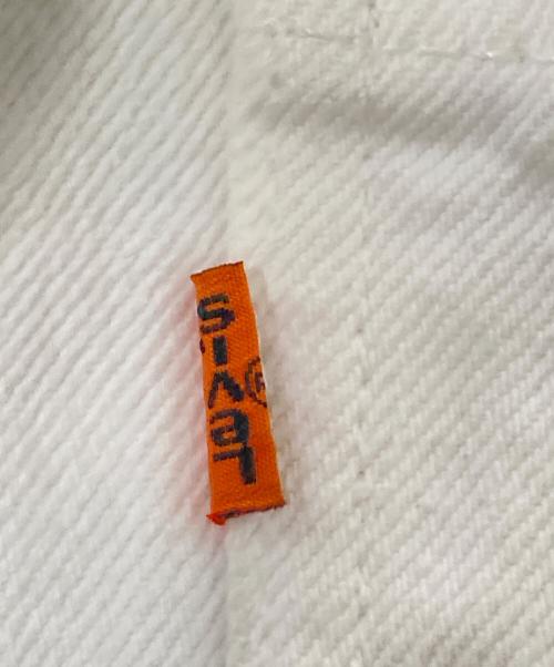 LEVI'S（リーバイス）LEVI'S (リーバイス) デニムハーフパンツ ホワイト サイズ:W33の古着・服飾アイテム