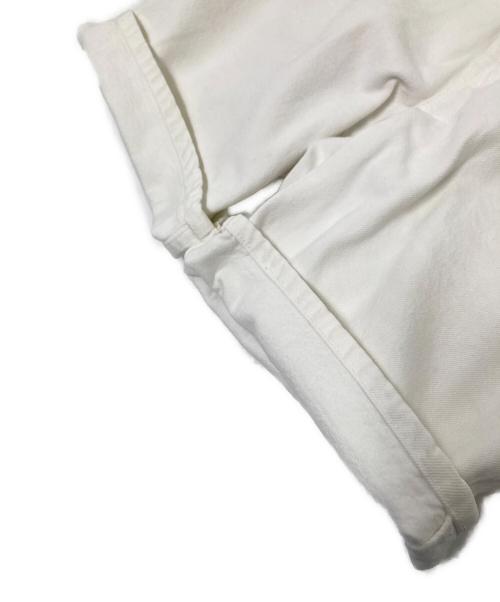 LEVI'S（リーバイス）LEVI'S (リーバイス) デニムハーフパンツ ホワイト サイズ:W33の古着・服飾アイテム