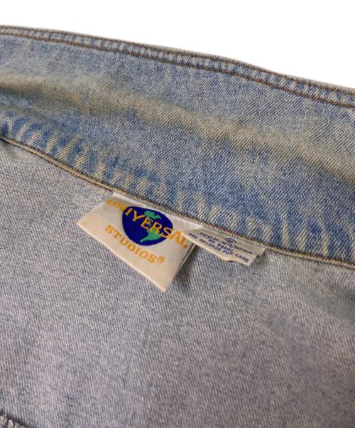 UNIVERSAL STUDIOS JAPAN（ユニバーサルスタジオジャパン）UNIVERSAL STUDIOS JAPAN (ユニバーサルスタジオジャパン) 刺繍デニムジャケット インディゴ サイズ:Mの古着・服飾アイテム