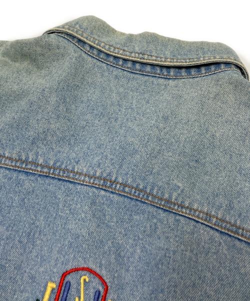 UNIVERSAL STUDIOS JAPAN（ユニバーサルスタジオジャパン）UNIVERSAL STUDIOS JAPAN (ユニバーサルスタジオジャパン) 刺繍デニムジャケット インディゴ サイズ:Mの古着・服飾アイテム