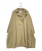 Acutaアクータ）の古着「テントコート」｜ベージュ
