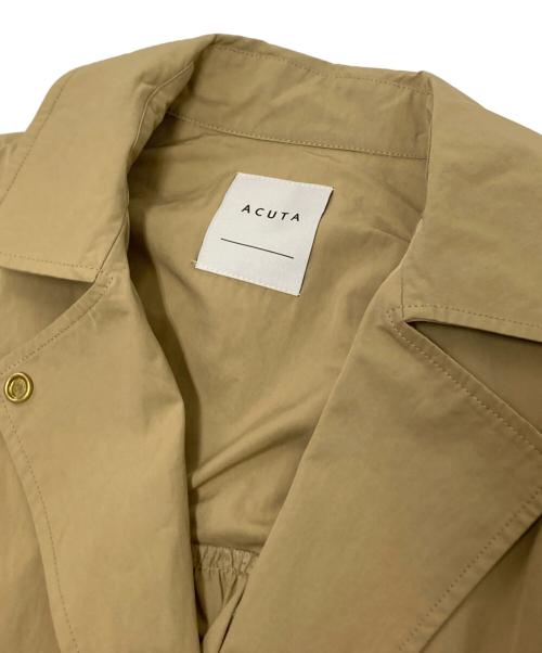 Acuta（アクータ）Acuta (アクータ) テントコート ベージュ サイズ:Fの古着・服飾アイテム