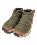 Danner×Flower MOUNTAINダナー×フラワーマウンテン）の古着「ミッドカットスニーカー」｜ブラウン