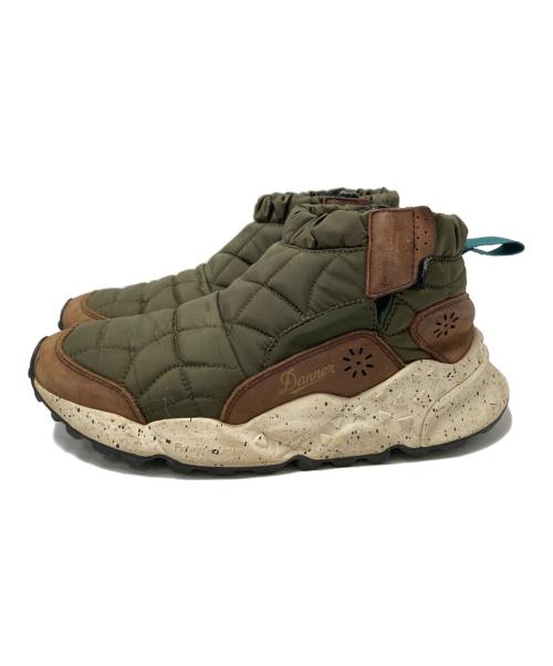 Danner（ダナー）Danner (ダナー) Flower MOUNTAIN (フラワーマウンテン) ミッドカットスニーカー ブラウン サイズ:26.5㎝の古着・服飾アイテム