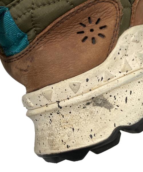 Danner（ダナー）Danner (ダナー) Flower MOUNTAIN (フラワーマウンテン) ミッドカットスニーカー ブラウン サイズ:26.5㎝の古着・服飾アイテム