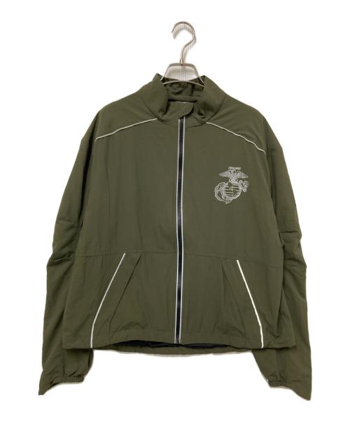 NEW BALANCE（ニューバランス）NEW BALANCE (ニューバランス) ナイロンジャケット オリーブ サイズ:Mの古着・服飾アイテム