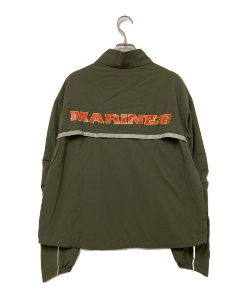 NEW BALANCE（ニューバランス）NEW BALANCE (ニューバランス) ナイロンジャケット オリーブ サイズ:Mの古着・服飾アイテム