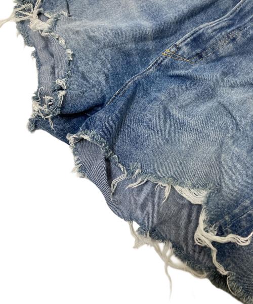 YANUK（ヤヌーク）YANUK (ヤヌーク) デニムショートパンツ インディゴ サイズ:Sの古着・服飾アイテム