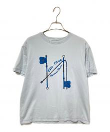 HERMES（エルメス）の古着「Clic Clac Tシャツ」｜ブルー