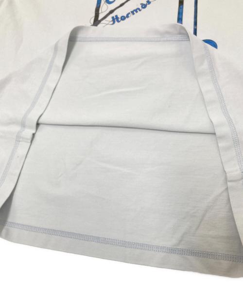 HERMES（エルメス）HERMES (エルメス) Clic Clac Tシャツ ブルー サイズ:34の古着・服飾アイテム