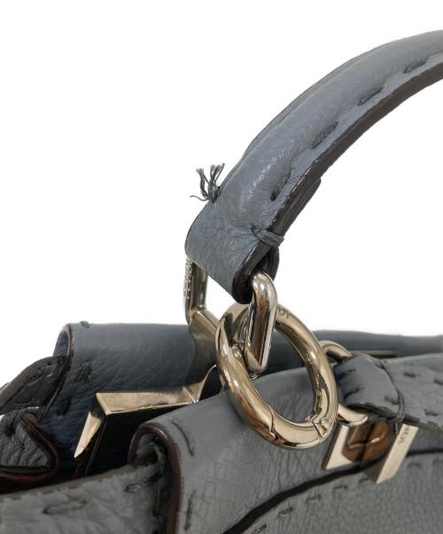 FENDI（フェンディ）FENDI (フェンディ) 2WAYショルダーバッグ ブルーの古着・服飾アイテム