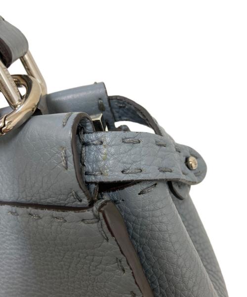 FENDI（フェンディ）FENDI (フェンディ) 2WAYショルダーバッグ ブルーの古着・服飾アイテム