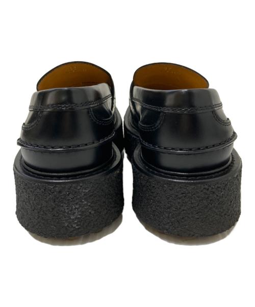 TOD'S（トッズ）TOD'S (トッズ) T TIMELESS Leather Loafers ブラック サイズ:37の古着・服飾アイテム