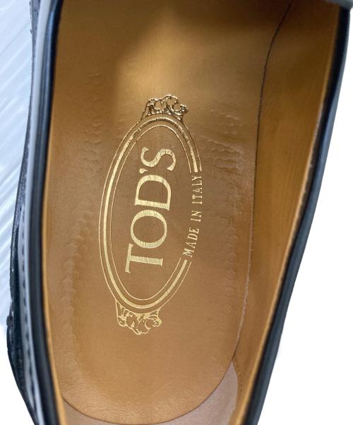TOD'S（トッズ）TOD'S (トッズ) T TIMELESS Leather Loafers ブラック サイズ:37の古着・服飾アイテム