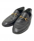 GUCCIグッチ）の古着「ビットローファー」｜ブラック