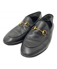 中古・古着通販】GUCCI (グッチ) デッキシューズ ブラウン サイズ:なし