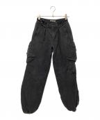 HYEIN SEOヘインソ）の古着「カーゴパンツ」｜ブラック