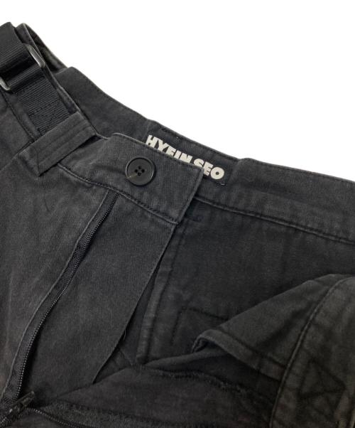 HYEIN SEO（ヘインソ）HYEIN SEO (ヘインソ) カーゴパンツ ブラック サイズ:1の古着・服飾アイテム
