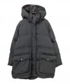 Snidelスナイデル）の古着「ウエストマークミドルダウンジャケット」｜ブラック