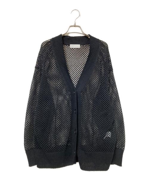 GALLARDA GALANTE（ガリャルダガランテ）GALLARDA GALANTE (ガリャルダガランテ) メッシュカーディガン ブラック サイズ:FREEの古着・服飾アイテム