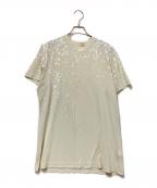 Maison Margiela×H&Mメゾンマルジェラ×エイチアンドエム）の古着「ペンキプリントTシャツ」｜アイボリー