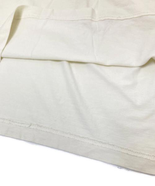 Maison Margiela（メゾンマルジェラ）Maison Margiela (メゾンマルジェラ) H&M (エイチアンドエム) ペンキプリントTシャツ アイボリー サイズ:Mの古着・服飾アイテム