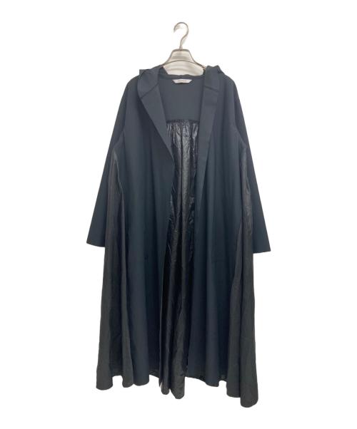 DANSKIN（ダンスキン）DANSKIN (ダンスキン) ギャザードコート ブラック サイズ:Lの古着・服飾アイテム