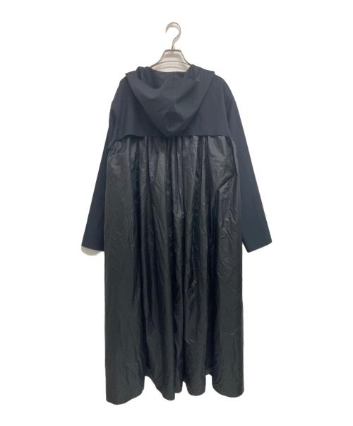 DANSKIN（ダンスキン）DANSKIN (ダンスキン) ギャザードコート ブラック サイズ:Lの古着・服飾アイテム