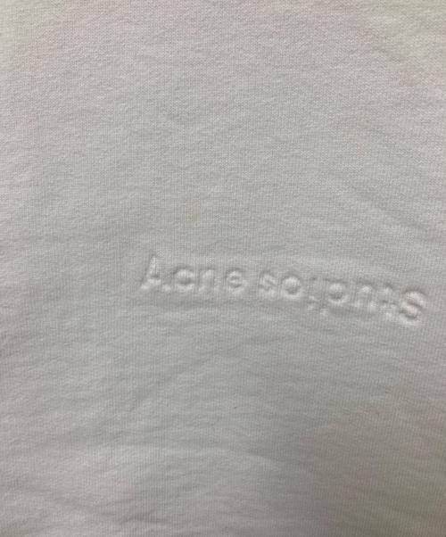 Acne studios（アクネ ストゥディオス）Acne studios (アクネ ストゥディオス) スウェット ホワイト サイズ:Sの古着・服飾アイテム