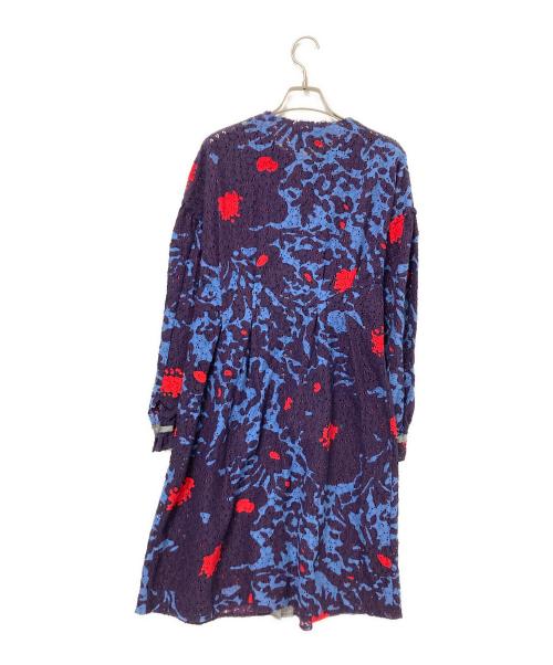 NOMA t.d.（ノーマティーディー）NOMA t.d. (ノーマティーディー) クロシェワンピース パープル×ブルー サイズ:1の古着・服飾アイテム