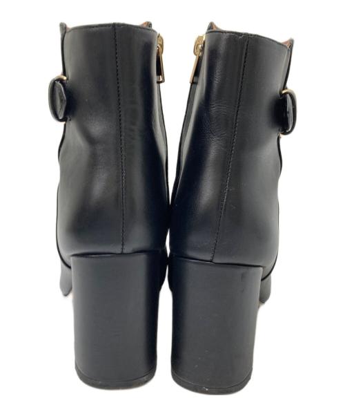 COACH（コーチ）COACH (コーチ) サイドジップブーツ/マイカブーティ ブラック サイズ:US:7Cの古着・服飾アイテム