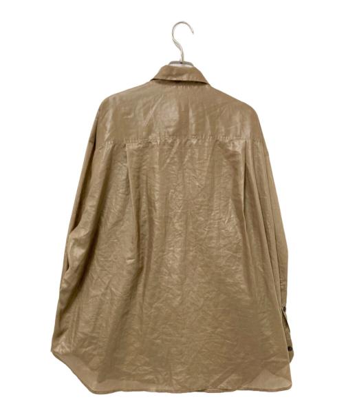 BEAUTY&YOUTH（ビューティーアンドユース）BEAUTY&YOUTH (ビューティーアンドユース) シアーシャツ ブラウン サイズ:下記参照の古着・服飾アイテム