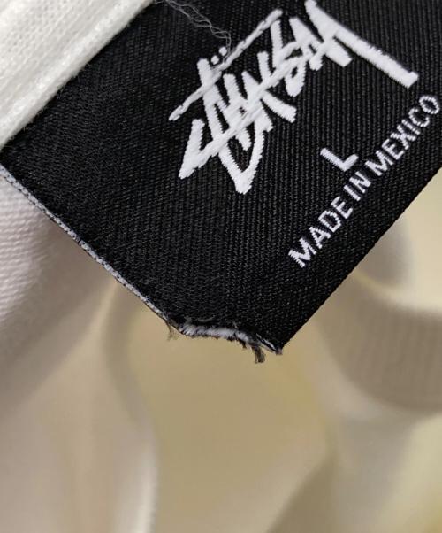 stussy（ステューシー）stussy (ステューシー) プリントTシャツ ホワイト サイズ: Lの古着・服飾アイテム
