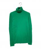 LAUREN RALPH LAURENローレンラルフローレン）の古着「タートルネックニット」｜グリーン