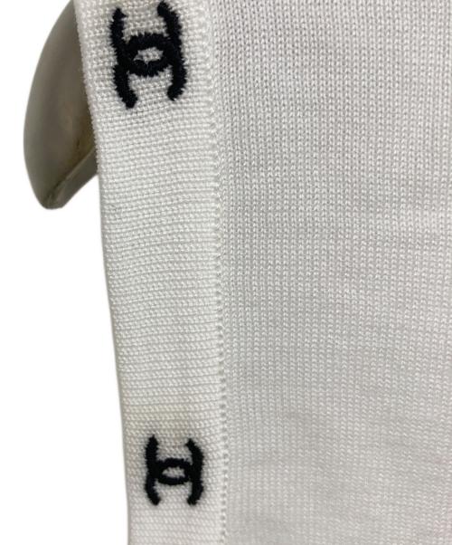 CHANEL（シャネル）CHANEL (シャネル) ココマークノースリーブカットソー ホワイト サイズ:38の古着・服飾アイテム