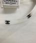 中古・古着 CHANEL (シャネル) ココマークノースリーブカットソー ホワイト サイズ:38：80000円