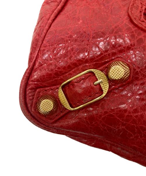 BALENCIAGA（バレンシアガ）BALENCIAGA (バレンシアガ) ショルダーバッグ レッドの古着・服飾アイテム