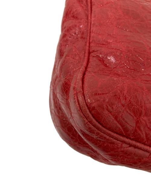 BALENCIAGA（バレンシアガ）BALENCIAGA (バレンシアガ) ショルダーバッグ レッドの古着・服飾アイテム