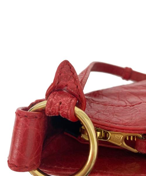 BALENCIAGA（バレンシアガ）BALENCIAGA (バレンシアガ) ショルダーバッグ レッドの古着・服飾アイテム