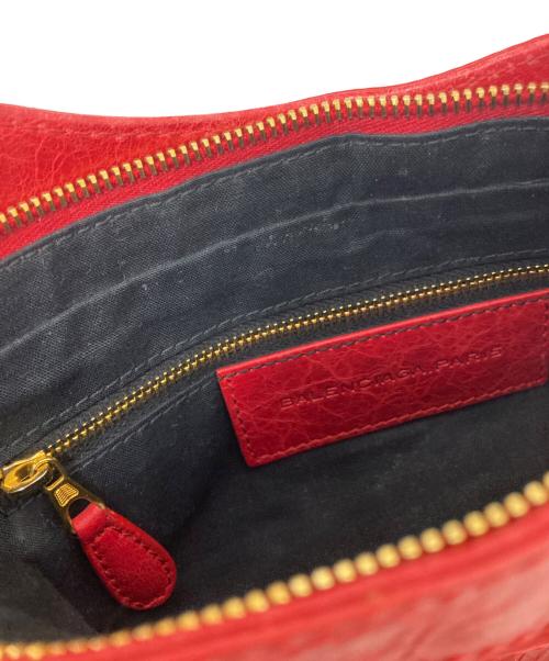 BALENCIAGA（バレンシアガ）BALENCIAGA (バレンシアガ) ショルダーバッグ レッドの古着・服飾アイテム