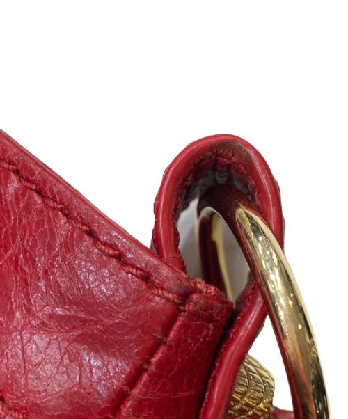 BALENCIAGA（バレンシアガ）BALENCIAGA (バレンシアガ) ショルダーバッグ レッドの古着・服飾アイテム