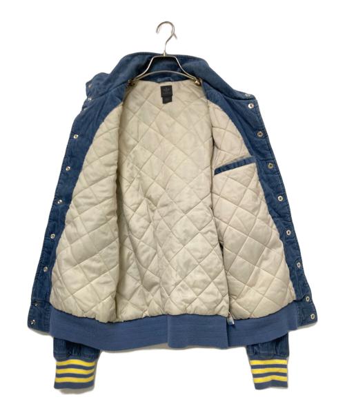 adidas（アディダス）adidas (アディダス) コーデュロイジャケット ブルー サイズ:Mの古着・服飾アイテム