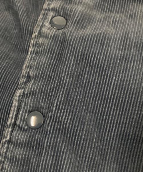 adidas（アディダス）adidas (アディダス) コーデュロイジャケット ブルー サイズ:Mの古着・服飾アイテム