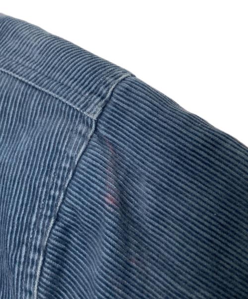 adidas（アディダス）adidas (アディダス) コーデュロイジャケット ブルー サイズ:Mの古着・服飾アイテム