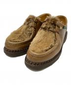 PARABOOTパラブーツ）の古着「チロリアンシューズ」｜ブラウン×ベージュ