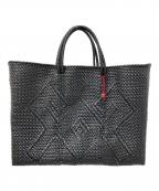 OJO DE MEXオホデメックス）の古着「カゴトートバッグ」｜ブラック