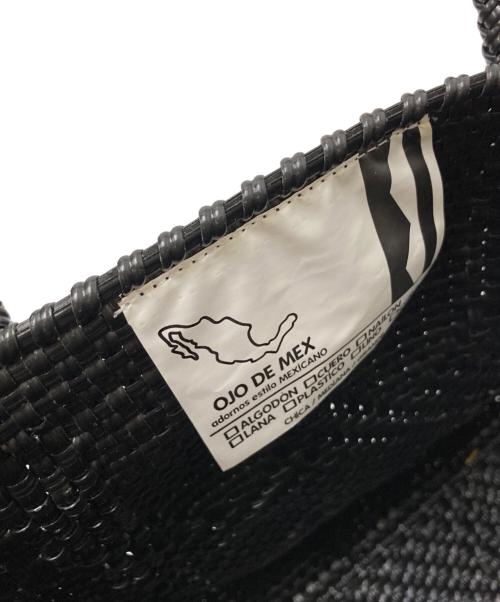 OJO DE MEX（オホデメックス）OJO DE MEX (オホデメックス) カゴトートバッグ ブラック サイズ:下記参照の古着・服飾アイテム